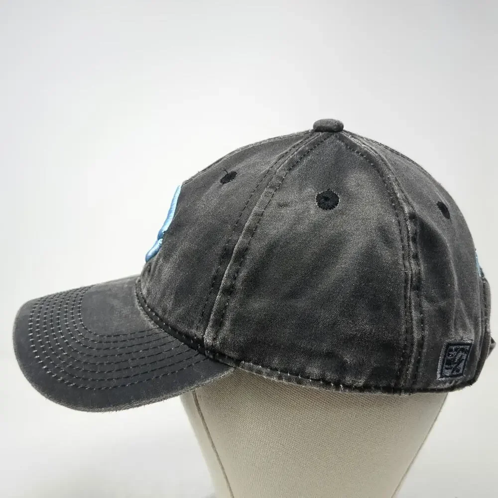 The Game Baseball Cap Gray One Size Vail Colorado Embroidered Logo Hat Slideback